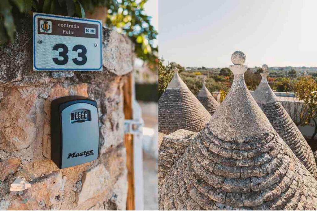 ロコロトンド Trulli Nonna Graziellaヴィラ エクステリア 写真